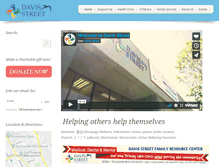 Tablet Screenshot of davisstreet.org